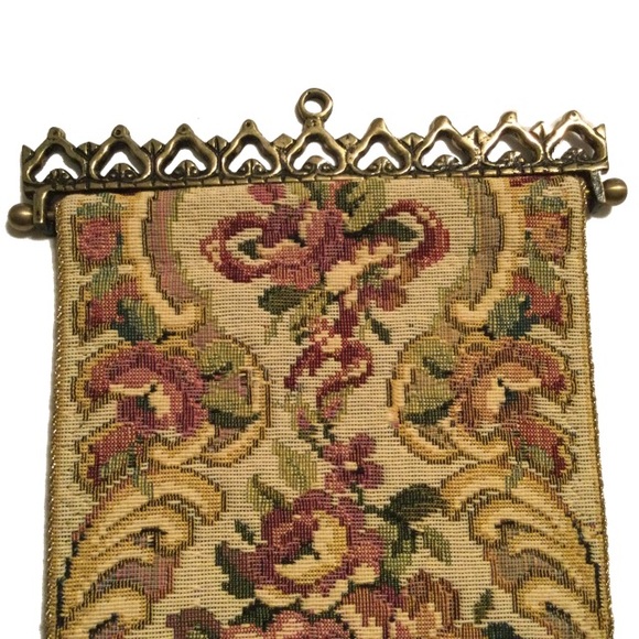 Bell Pull - Tapestry Fabric - Brass Hardware - Picture 5 of 8